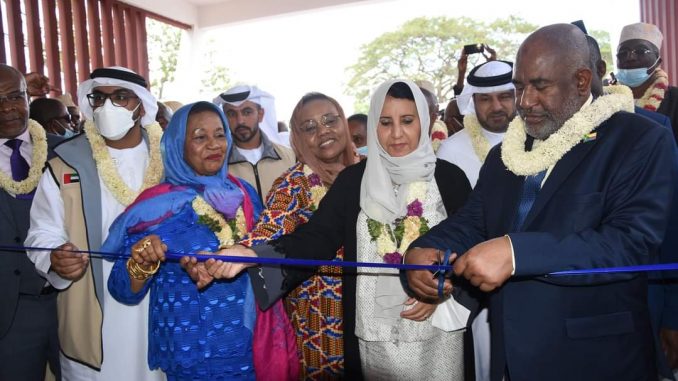 Inauguration du nouveau Pôle Mère – Enfant de l’Hopital de Fomboni